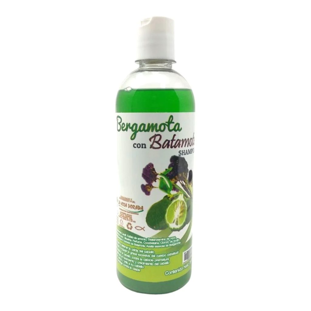 Shampoo de Bergamota con Batamote 500ml Tienda Online El Natural