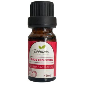 Aceite de Fresas con Crema 10ml Terranic