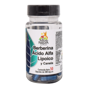 Acido Alfa Lipoico con Berberina y Canela 30 Cápsula