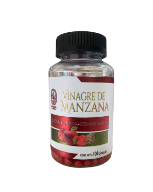 Vinagre de Manzana con 100 Cápsulas Natural Life